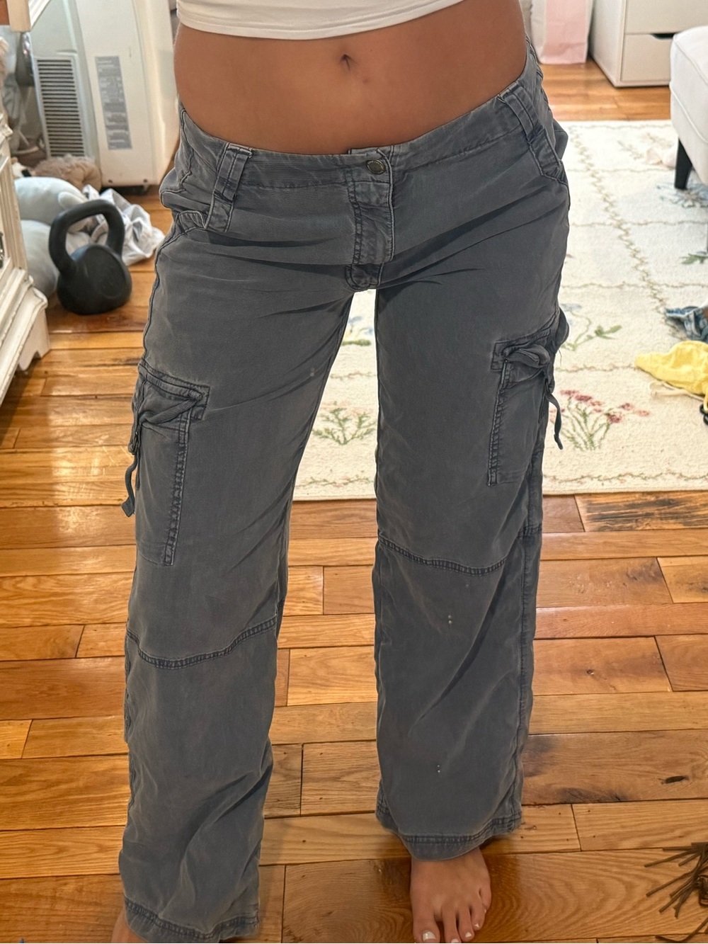 Cargo Jeans Low rise - American Eagle Classic Wide Leg